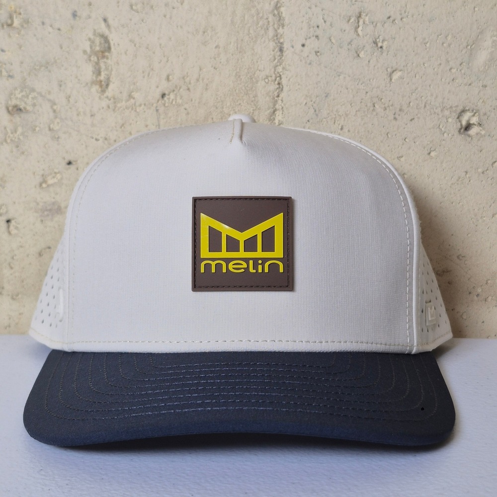 Melin Odysea Hydro Hat Mens Classic White Yellow Jacket Snapback